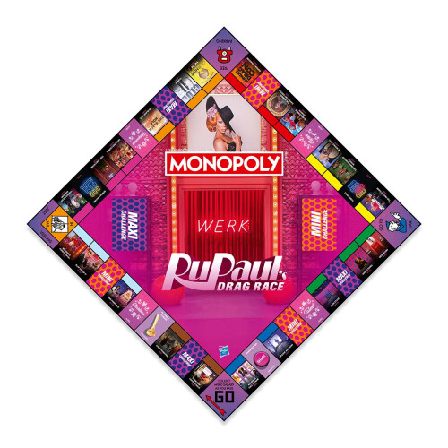 Monopoly RuPaul's Drag Race Monopoly Board Game 2