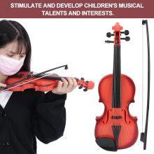 Violon Jouet pour Débutants Instruments Violon Acoustique Set pour Enfants Enfants
