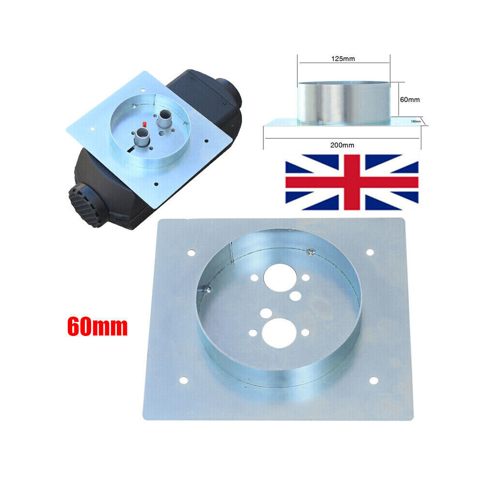 Diesel Heater Mounting Plate Stainless Steel 60Mm Turret Planar 914207809529