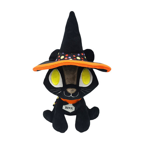2024 Hocus Pocus Thackery Binx Schwarze Katze Plüschtier Weiche Plüschpuppe Kinder Weihnachtsgeschenk