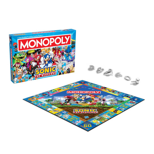 Monopoly Sonic the Hedgehog Monopoly Board Game 1