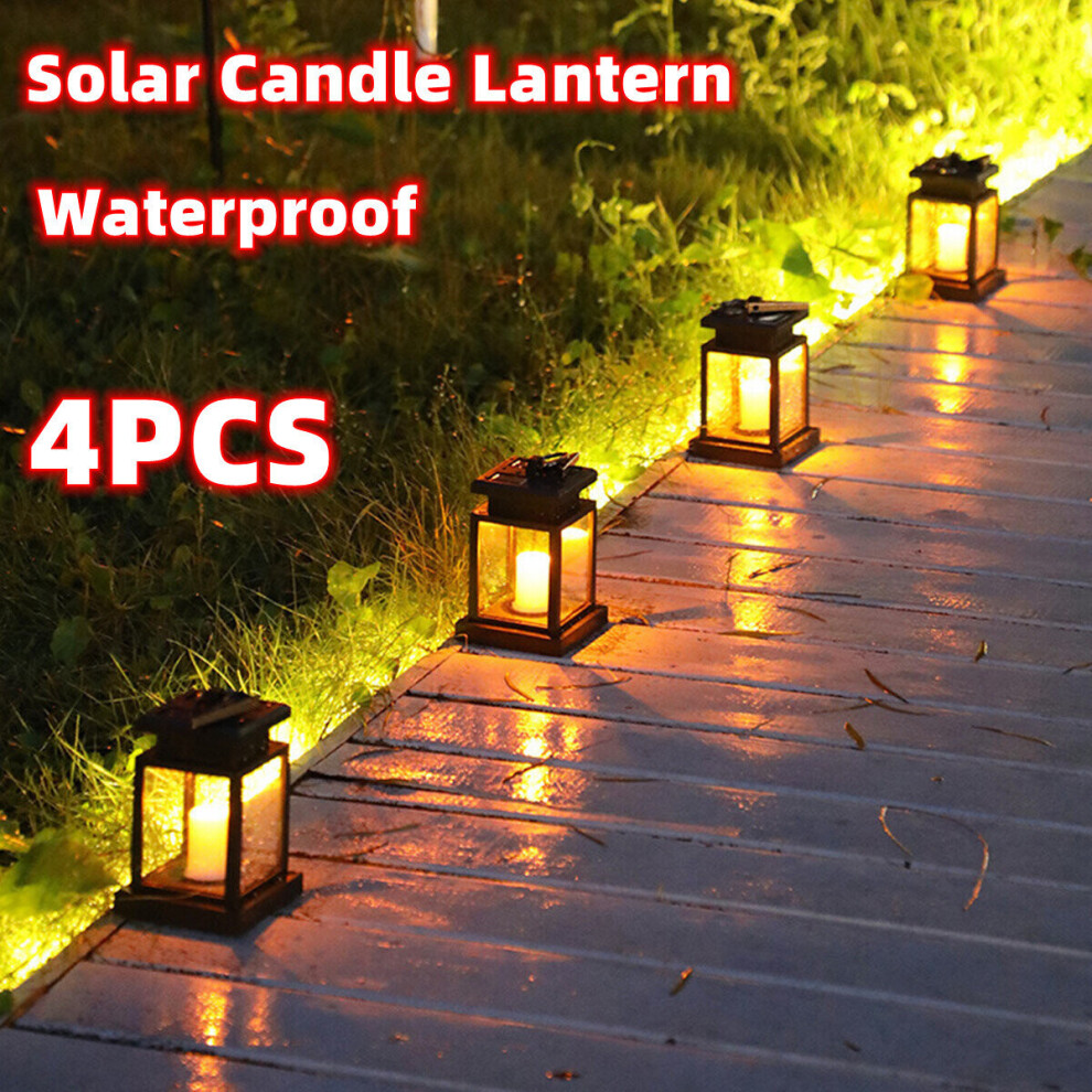 Solar Palace Lantern Garden Lamp Solar LED Candle Light Floor Light Outdoor