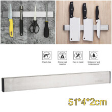 20'' Magnetic Knife Holder Wall Mounted Kitchen Knives Magnet Bar Strong Utensil