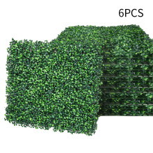 Künstliche Hecke Wandplatte Buchsbaum Blatt Garten Zaun Gras Topiary Matte Dekor