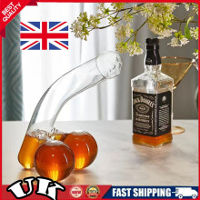 Kreative Penis Form Whisky Dekanter Prank Glasbehälter Karaffen Lustiges Geschenk