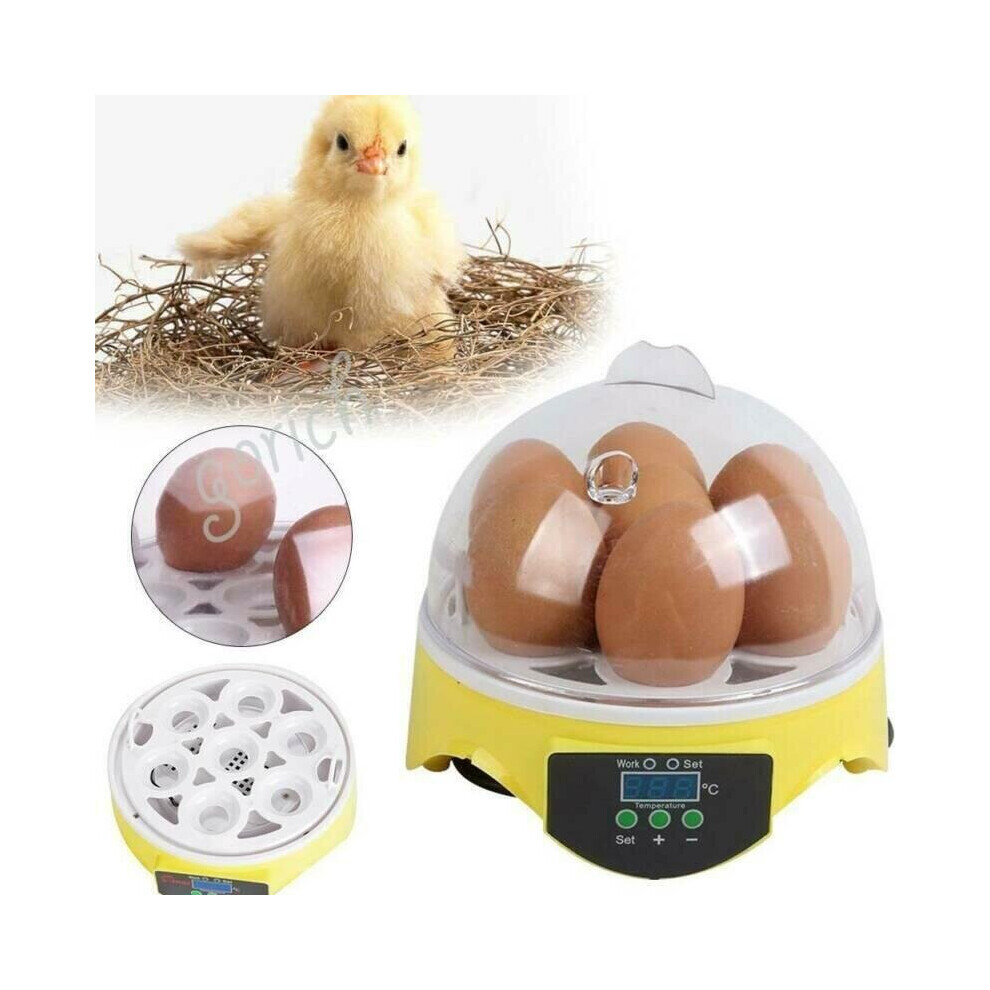 7 Incubatore Digitale Di Uova Chicken Hatcher Controllo Automatico Della Temperatura Per Bambini-image