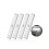 10LED USB Rechargeable Light Wireless LED Motion Sensor Closet Home Lamp,1PCS 1