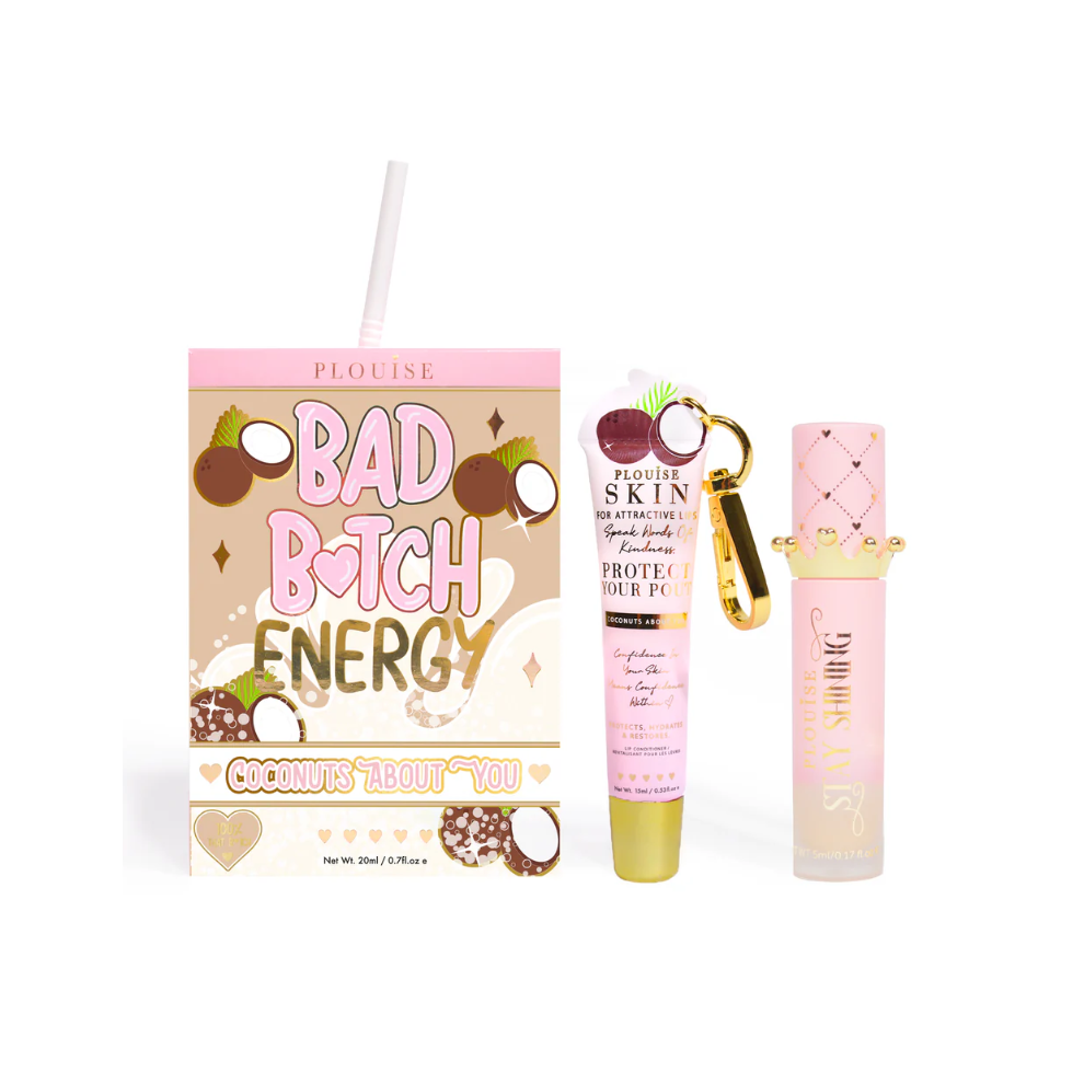P Louise Bad B*tch Energy Lip Duo Coconut