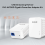 TENDA POWERLINE ADAPTER KIT AV1000 WIRELESS TWIN PACK PH3 5