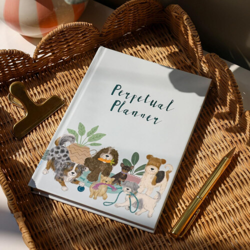 Perpetual Planner for Dog Lovers (Hardback) 1