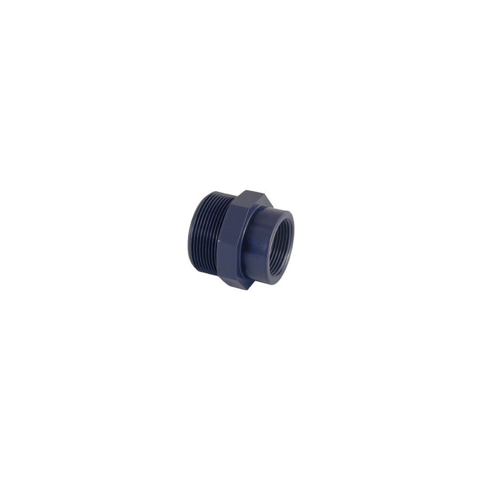 Certikin Grey PVC Hexagon Reducer  GP200112TMF | Size 2Ë x 1½Ë