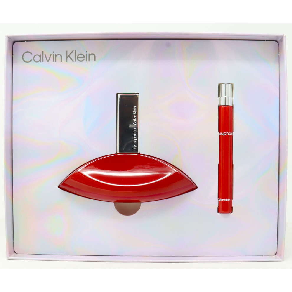 Calvin Klein My Euphoria Eau De Parfum 2-Pcs Gift Set  / New With Box