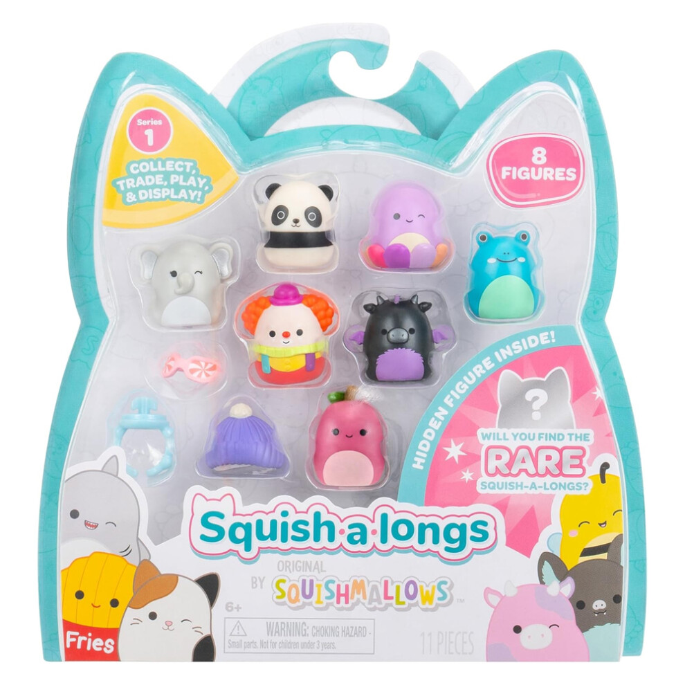 Squishmallows: Squish-a-longs - Figure 8-Pack (Style 3) - Series 1