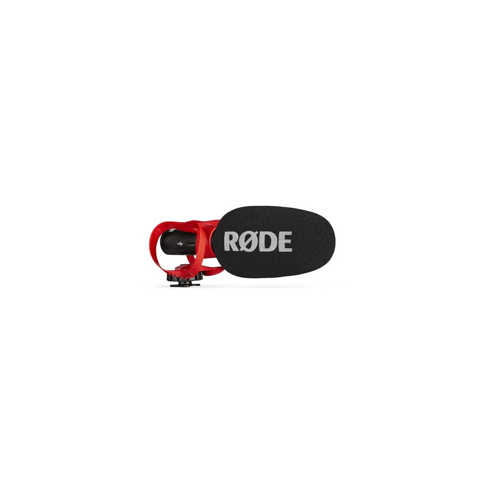 Rode VideoMic GO II-H Ultracompact Analog/USB Camera-Mount Shotgun Microphone
