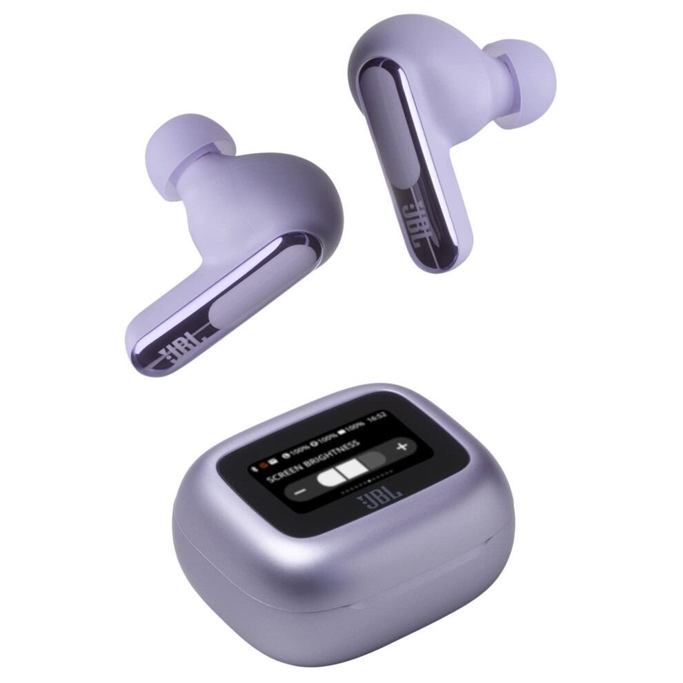 Jbl Live Beam 3 True Wireless Anc In-Ear Earbuds True Wireless Earbuds (Purple) Purple