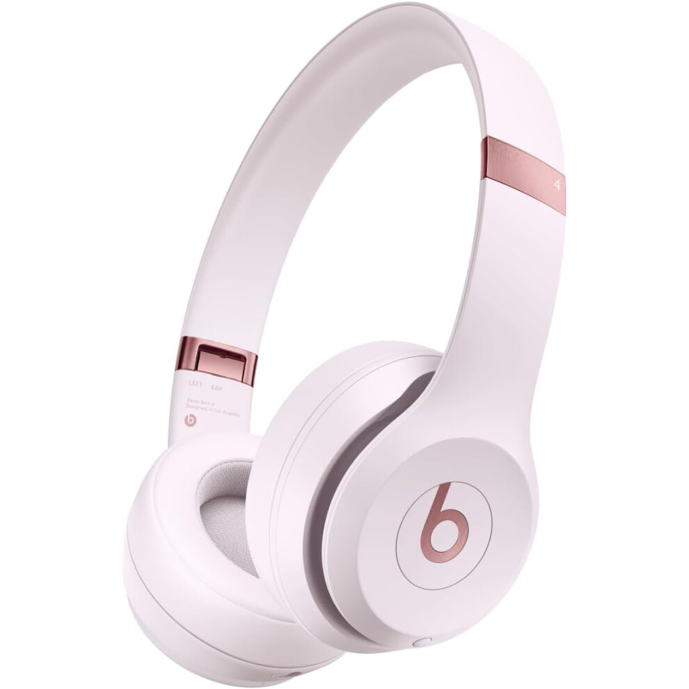 Beats Solo4 Bluetooth Wireless On-Ear Headphones (Cloud Pink)