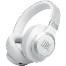 JBL Live 770NC Wireless Noise-Cancelling Headphones - White | Bluetooth, Premium Sound, Comfortable Fit
