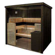 Certikin Harvia Fenix Saunas HSSHF2020S | Fenix sauna cabin 2060 x 2033 x 2016