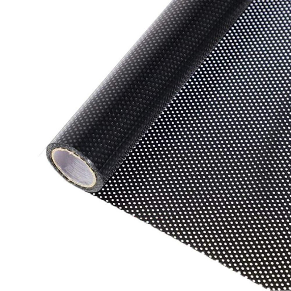 (black, 45x100cm) Darkening Self-adhesive Sun Blocking Mesh Privacy Window Stickers Decal Glass Sticker Window Film