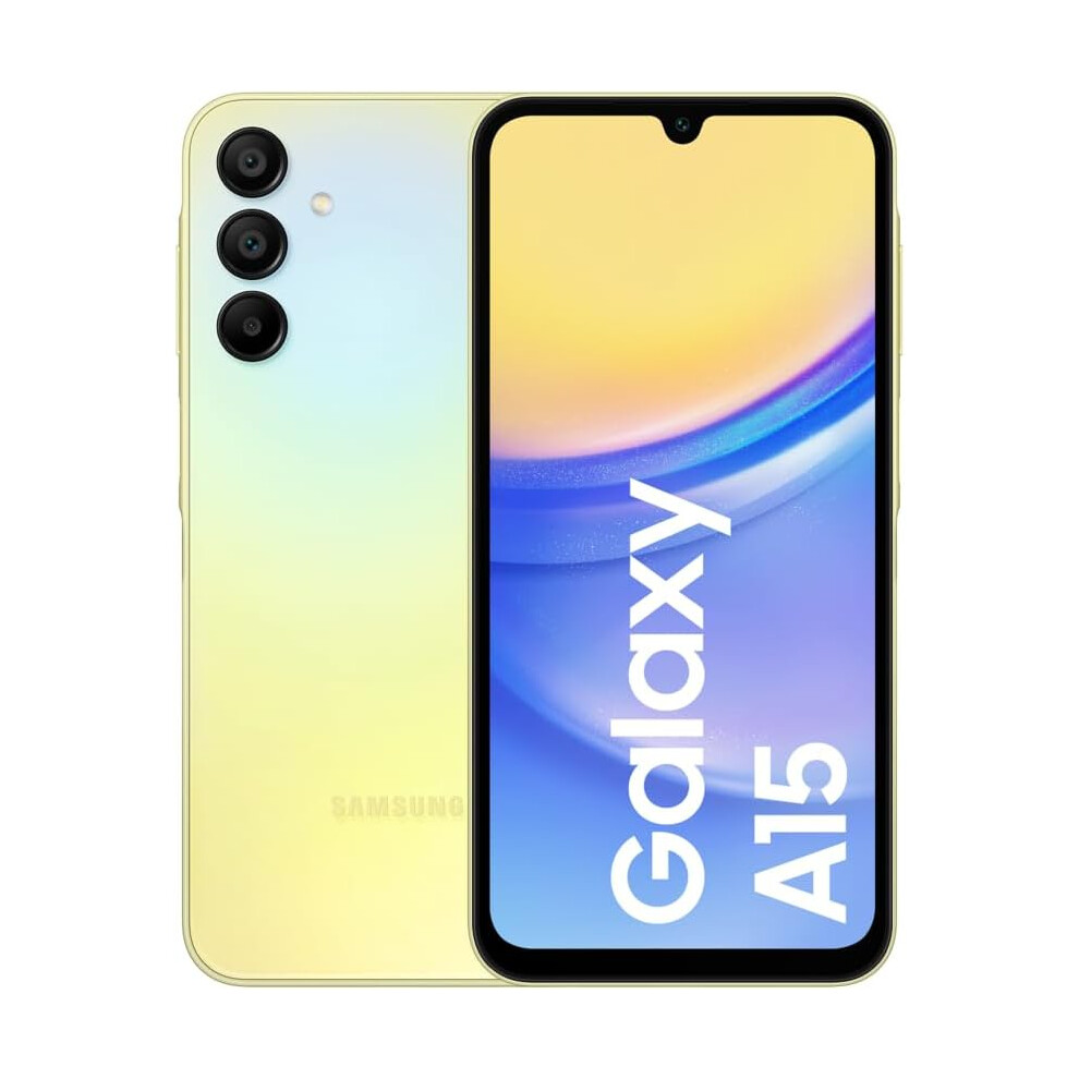 Samsung Galaxy A15 A155M DS (4G) (256GB+8GB, Yellow)