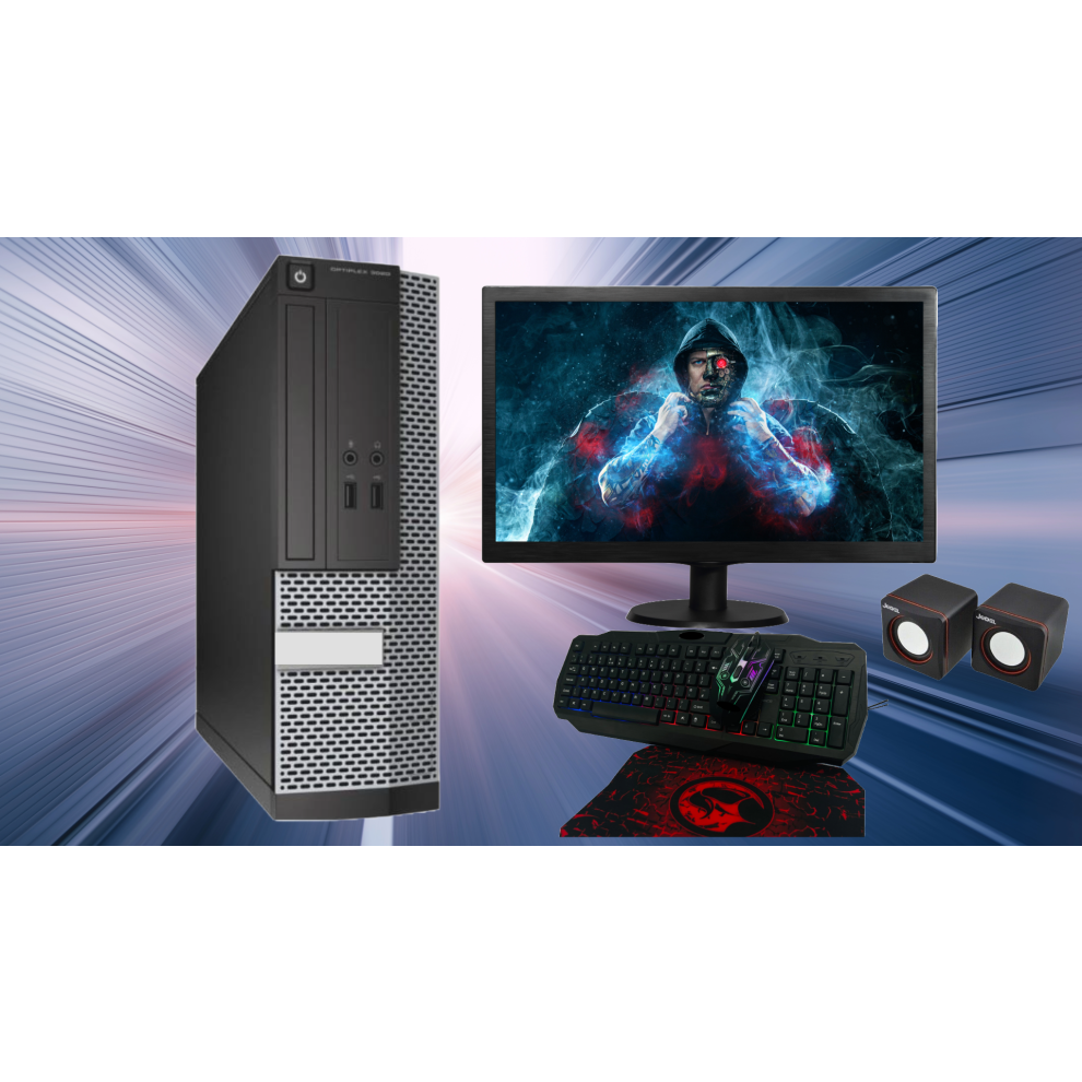 Dell Optiplex Gaming PC Bundle|Core i5|16GB RAM|GT720|240GB SSD
