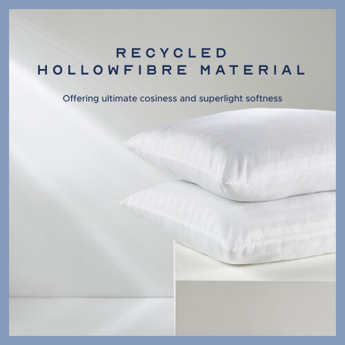 Snuggledown (Medium Pillow, 4 Pack) Snuggledown Scandi Soft Touch Pillow UK Made 1