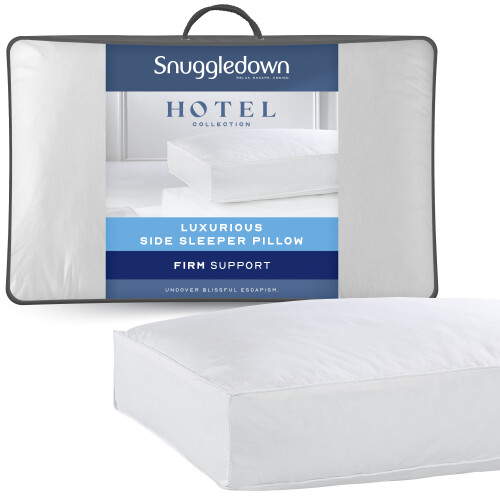 Snuggledown (Firm, 1 Pack) Snuggledown Side Sleeper Pillow UK Made 2