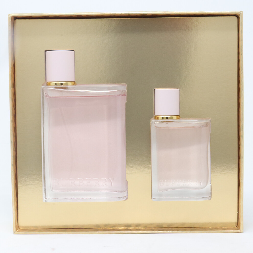 Burberry Her Eau De Parfum 2-Pcs Gift Set  / New With Box