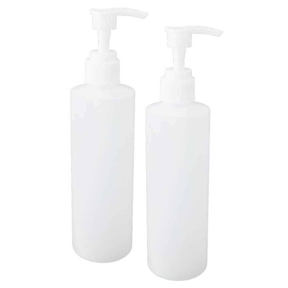 2pcs Massage Oil Warmer Replacement Bottle 250ml Refillable Professional Shampoo Pump Bottles For Fo