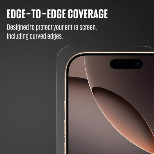4 X Screen Protector iPhone 16 Pro Tempered Glass 6.3-Inch Full Coverage No Bubbles 1