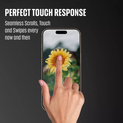 4 X Screen Protector iPhone 16 Pro Tempered Glass 6.3-Inch Full Coverage No Bubbles 2