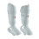 (Large ) WUKF Style Karate Competion White Shin Guards - Pair 3