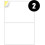 (LBL 2 PER SHEET) Address Labels White A4 100 Sheets Sticky Self Adhesive for Inkjet / Laser Printer 1