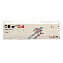 OLFEN 1% Gel Topical Pain Relief for Muscle, Joint, and Inflammation | Fast-Acting Formula for Arthritis and Strain - 50g