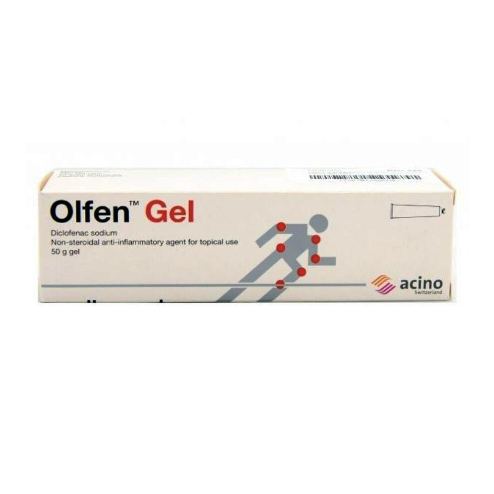 OLFEN 1% Gel Topical Pain Relief for Muscle, Joint, and Inflammation | Fast-Acting Formula for Arthritis and Strain - 50g
