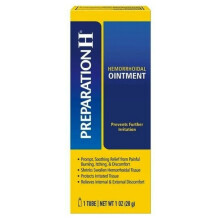 Preparation H Ointment Hemorrhoid Relief, Itching, Burning, & Swelling Treatment | Soothing Formula for External & Internal Hemorrhoids - 1.0 oz