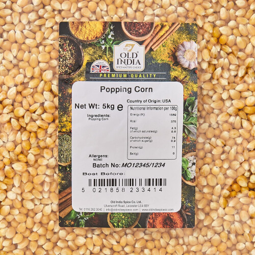 Old India Popping Corn 5Kg 1