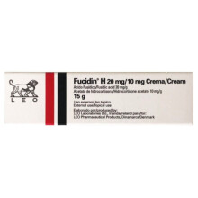 LEO Fucidin-H Cream 20mg|Dual-action treatment |Powerful Treatment for Skin Infections & Inflammation 15g