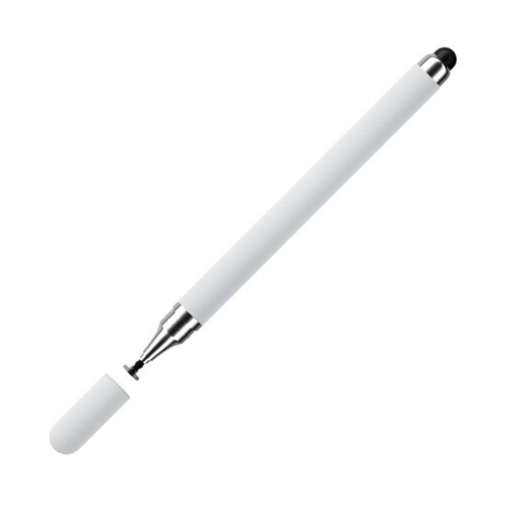 (white) Touch Pen Lightweight Replaceable Nib Portable Tablet Phone Drawing Stylus Office Working