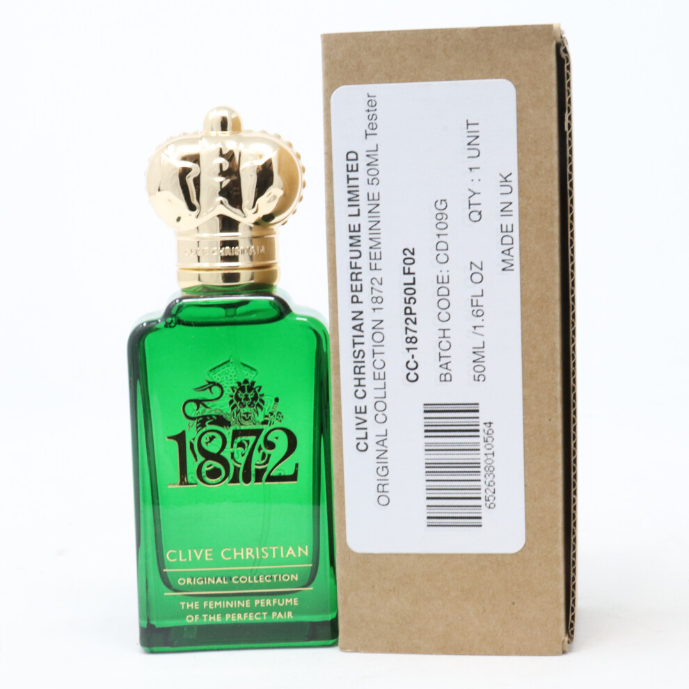 1872 Feminine By Clive Christian Perfume 1.7oz/50ml Spray New