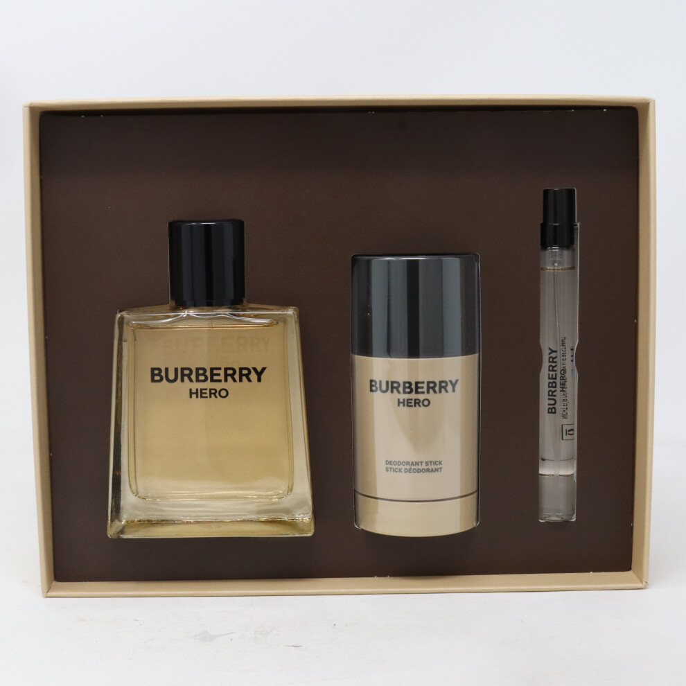 Burberry Hero Eau De Toilette 3-Piece Set  For Men #VALUE! /