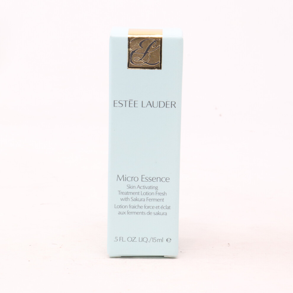Estee Lauder Micro Essence Skin Activating Treatment  0.5oz/15ml New