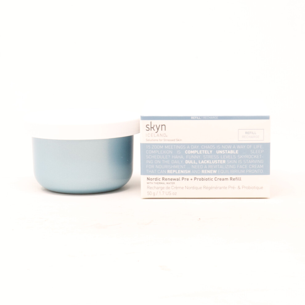 Skyn Iceland Nordic Renewal + Probiotic Cream Cream Refill   1.7oz / 50ml