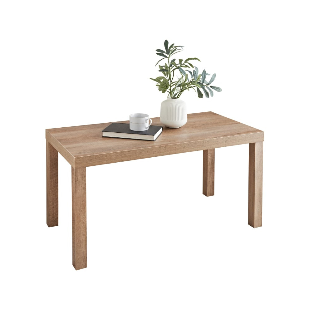Home Essentials Oak naturalistic Finish Coffee Table to ur living room