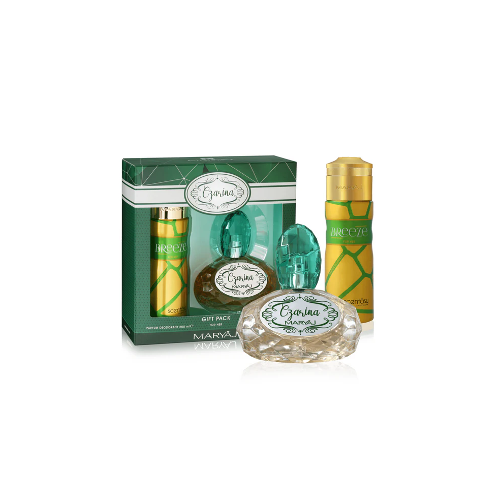 Maryaj Czarina Perfume Gift Set For Women (Edp Spray 100Ml + Perfume Body Spray 200Ml)