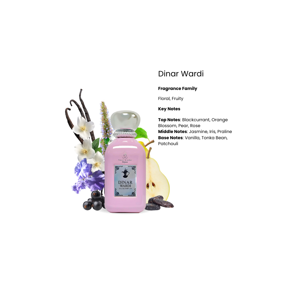 French Arabian Perfumes Dinar Wardi 100Ml Edp For Her By French Arabian Perfume