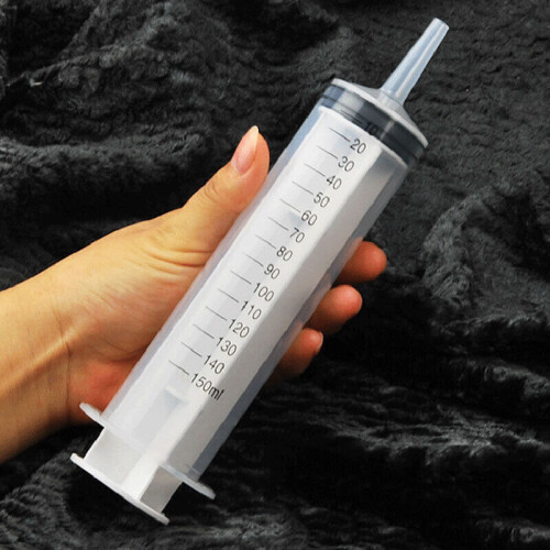 150ml Large Plastic Syringe Measuring Nutrient Sterile Reusable Liquid Food Kits