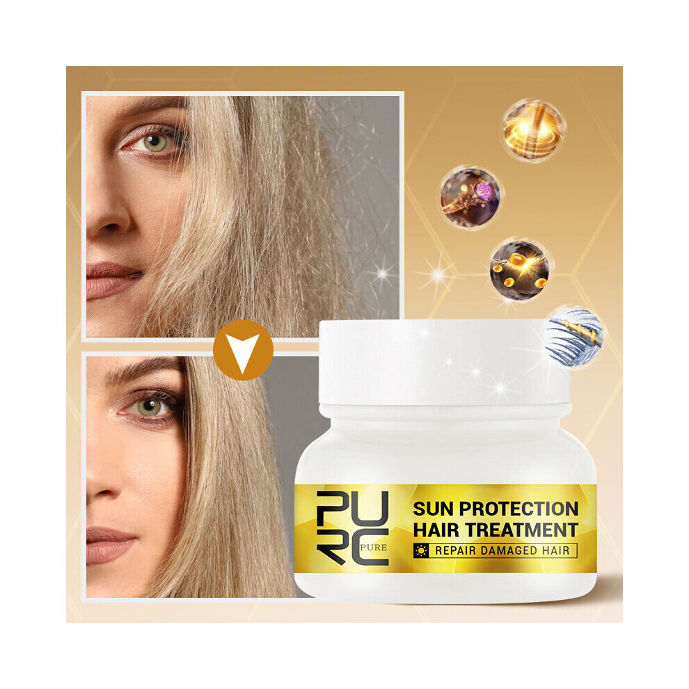Hair Mask Straightening Smoothing Shine Repairs Frizzy Dry Hair Women
