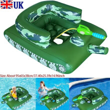 PVC Pool Schwimmspielzeug leicht aufblasbarer schwimmender Tank für Sommer Strand Party