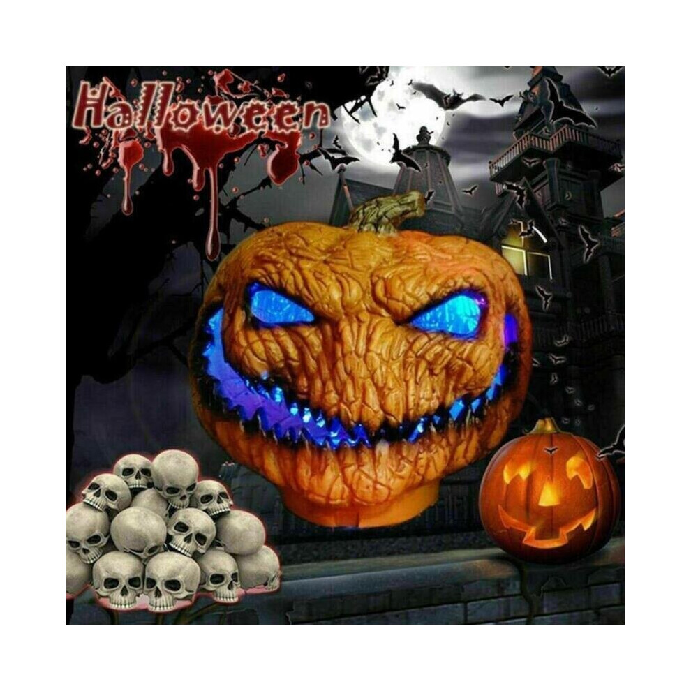LED Light Up Pumpkin Scray Outdoor Yard Party Horror Props Halloween Decoration